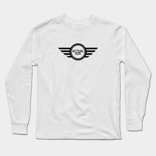 Mini Cooper Actual Size Long Sleeve T-Shirt